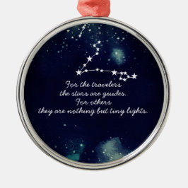 Viajeros y estrellas - Ornamento cerámico