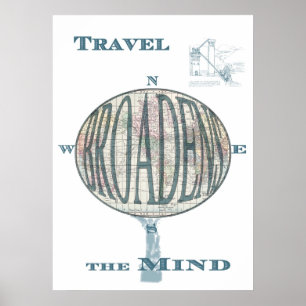 Viajes amplía la impresión mental