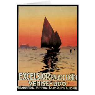 Viajes Antiguos, Barcos en Excelsior Palace Veneci