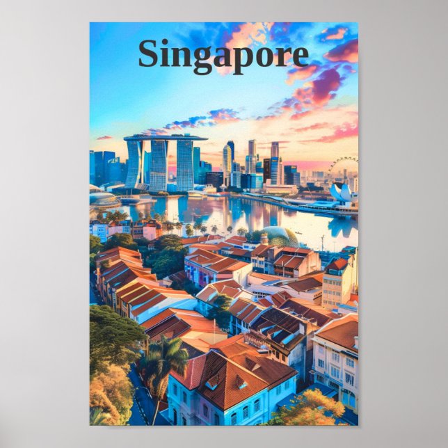 Viajes de arte de Singapur (Frente)