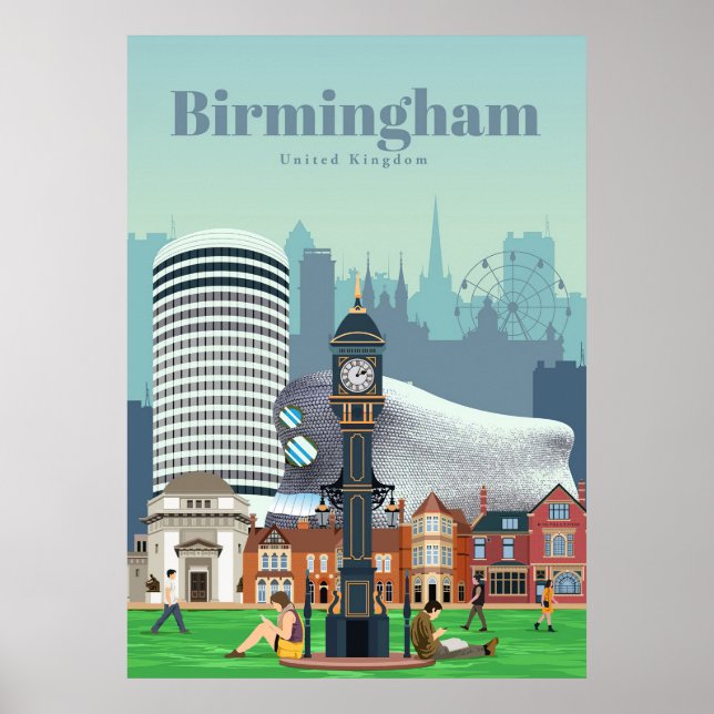 Viajes De Arte De Viaje A Birmingham (Frente)