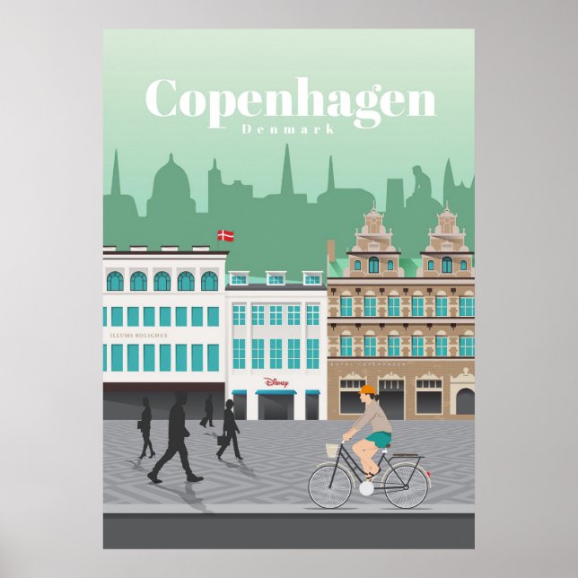 Viajes De Arte De Viaje A Copenhague (Frente)