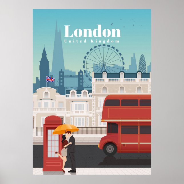 Viajes De Arte De Viaje A Londres Inglaterra (Frente)