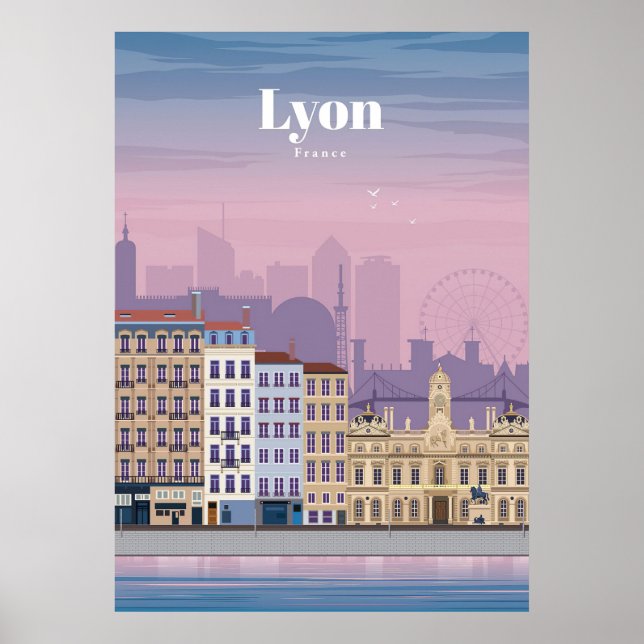 Viajes De Arte De Viaje A Lyon France (Frente)