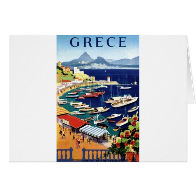 Viajes de época Atenas Grecia (Anverso (Horizontal))