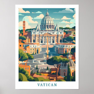 Viajes de época de arte elegante en el Vaticano