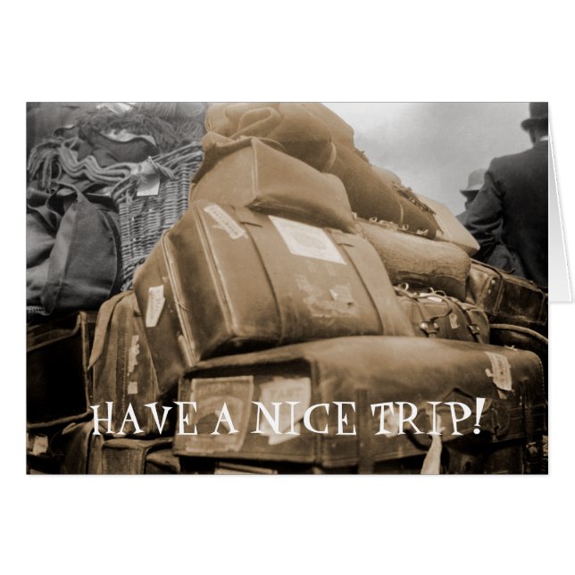 Viajes de equipaje de 1890 en una foto de un equip (Anverso (Horizontal))