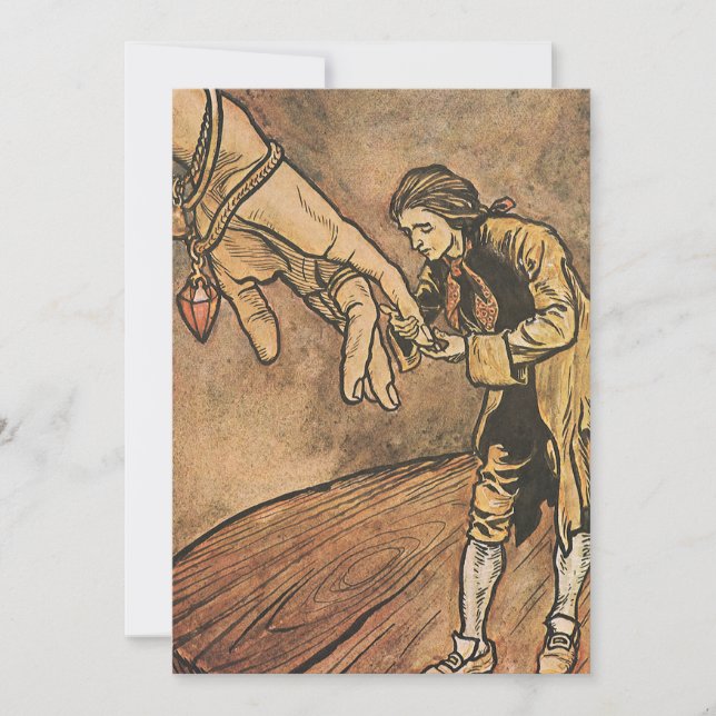 Viajes de Gulliver por invitación de Rackham (Anverso)