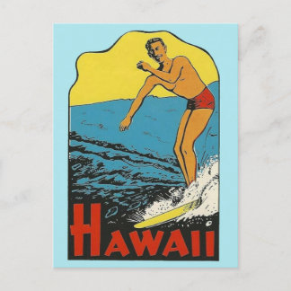 Viajes de la vieja época de Hawaii - Postales para