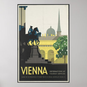 Viajes de Viena Posters de Viaje de Viaje