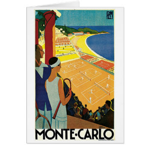 Viajes de vintage de Monte Carlo Monaco
