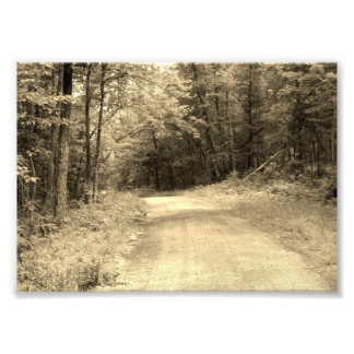 Viajes por carretera Impresión fotográfica 5x7