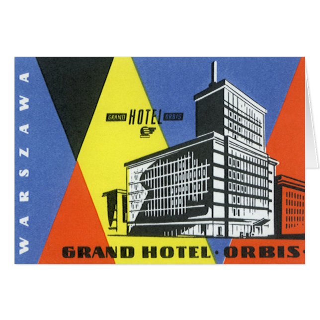 Viajes Vintage Europa, Varsovia (Warszawa), Poloni (Anverso (Horizontal))