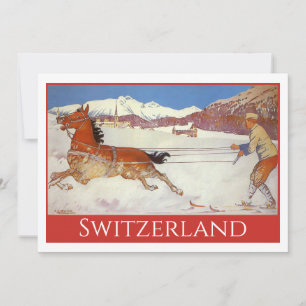 Viajes Vintage, Invierno en Engadin Suiza