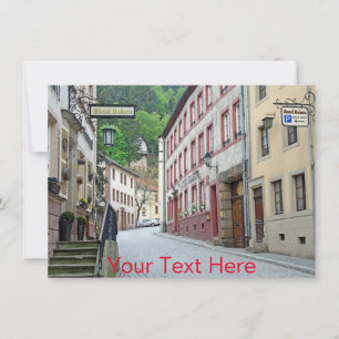 Vianden personalizable, tarjeta de escena callejer
