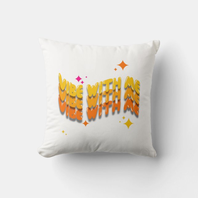 Vibe conmigo almohada (Anverso)