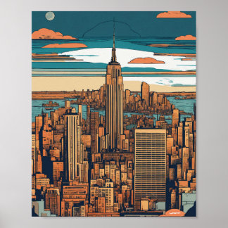 "Vibe de la ciudad de Nueva York: Captura de arte 
