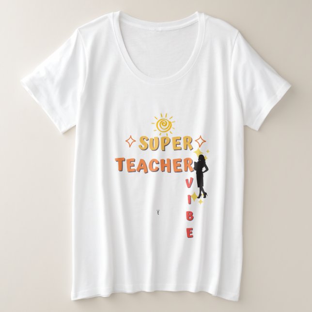 Vibe del superprofesor (Anverso del diseño)