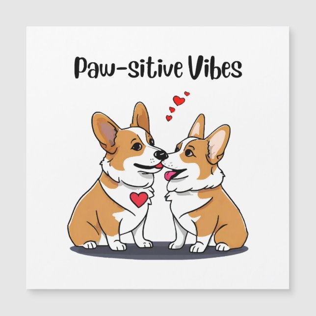 Vibes Corgis enamorados (Anverso)