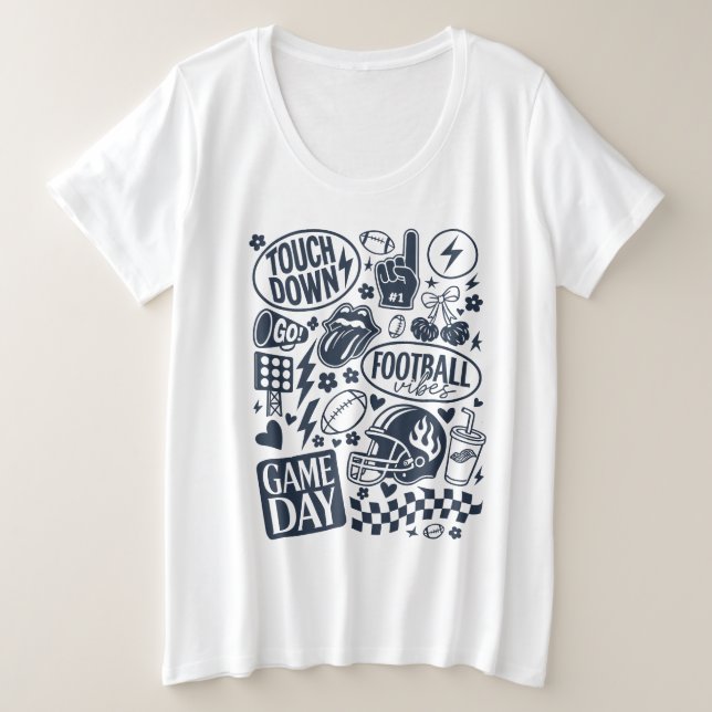 Vibes de fútbol del Día del Juego Doodle (Anverso del diseño)