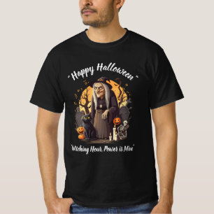 Vibes de Halloween picantes - 👻 de camiseta negra