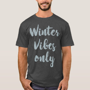 Vibes de invierno sólo Navidades Sweater Light Blu