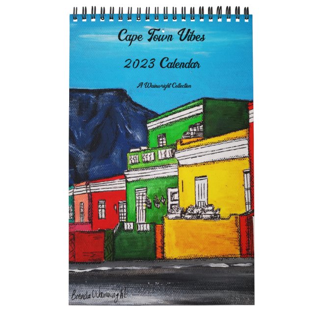 Vibes de la ciudad del cabo del calendario 2023 (Tapa)