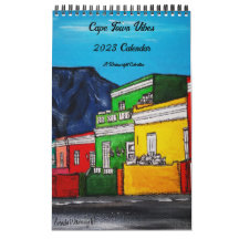 Vibes de la ciudad del cabo del calendario 2023