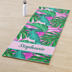 Vibes de las islas tropicales   Yoga Mat personali
