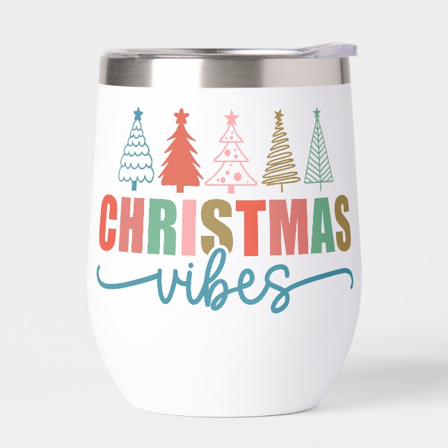 Vibes de navidades - Diseño de árboles de vacacion (Izquierdo)