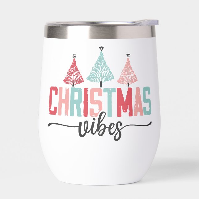 Vibes de navidades - Diseño de árboles festivos (Izquierdo)