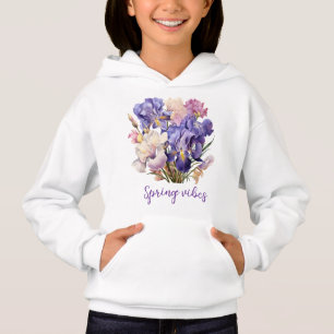 "Vibes de primavera" morado con tema floral