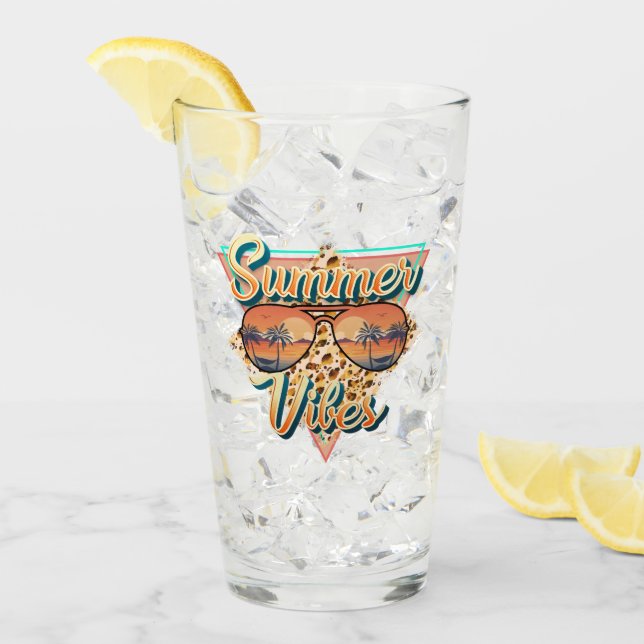 Vibes de verano | Gafas de sol antiguas | Beach Su (Anverso (hielo))
