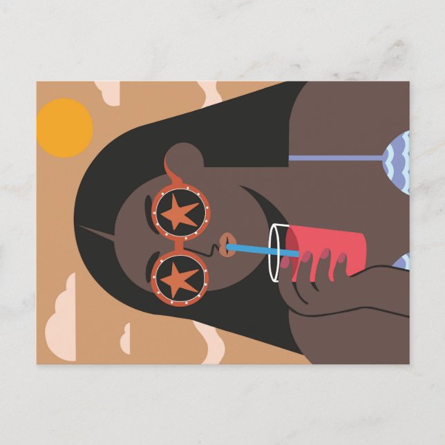 Vibes de verano - Postales de arte pop retro (Anverso)