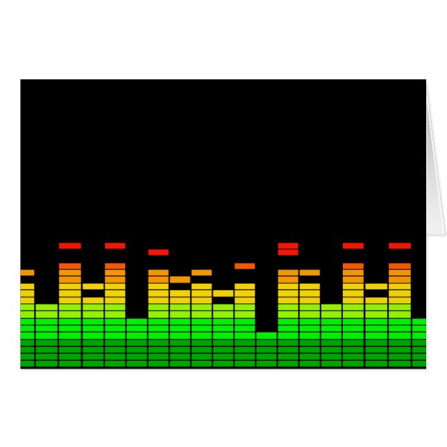Vibes ecualizadoras del ritmo de la música DJ Blac (Anverso (Horizontal))