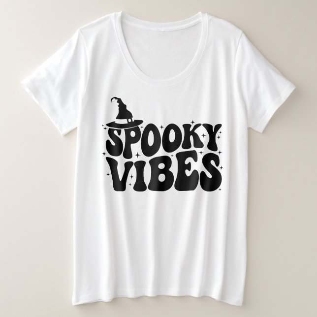 Vibes espeluznantes, halloween (Anverso del diseño)