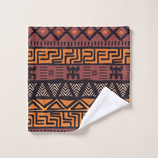 Vibes étnicas africanas al estilo bohemio (Toallita)