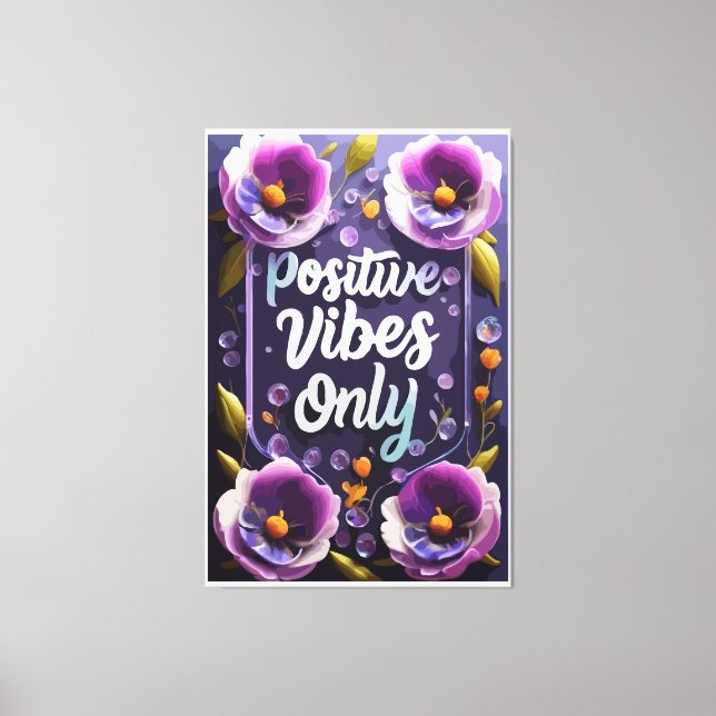 Vibes positivas alrededor del arte de la pared (Anverso)