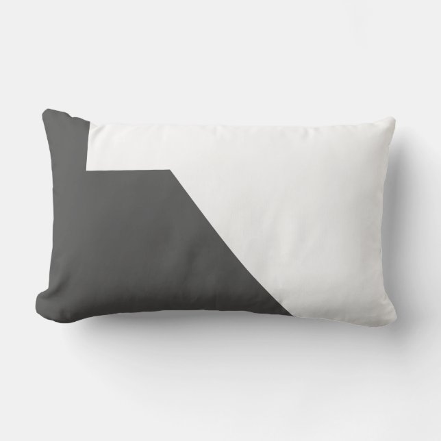 Vibes positivas Resumen de almohada de cojín gris  (Anverso)