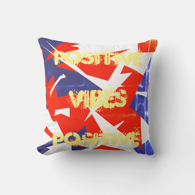 Vibes positivas Resumen de almohada de cuchara de  (Anverso)