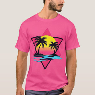 Vibes retro : La camiseta de la puesta de sol de l