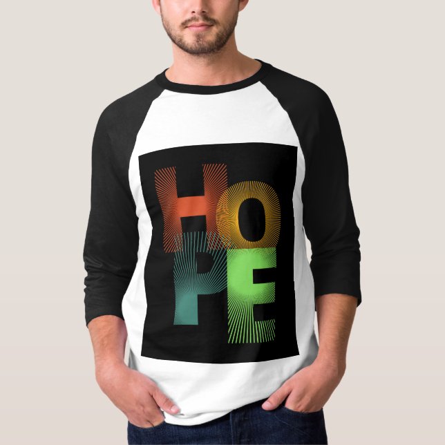 Vibes vívidas - Camisetas de tipografía moderna (Anverso)