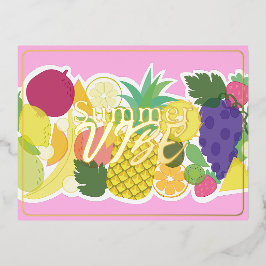 Vibra de verano. postal de vacaciones de Relieve m