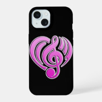 Vibraciones Amor Musical Corazón Rosa Nota Musical