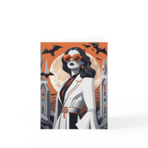 Vibraciones de Bruja Personalizables Tarjeta Plega