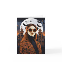 Vibraciones de Bruja Personalizables Tarjeta Plega