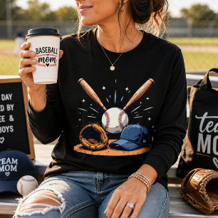 Vibraciones de jonrón Amor al béisbol camiseta col