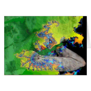 VIBRACIONES DE LA MATERIA, MUJER FRACTAL EN AMARIL