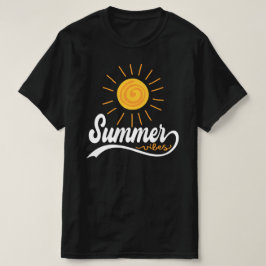 Vibraciones de Verano - Hombre de Camiseta Negra c