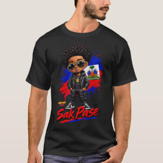 **Vibraciones Haitianas | Camiseta Sak Pase Orgull